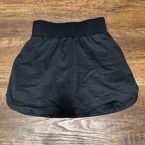 Black Athletic Skort